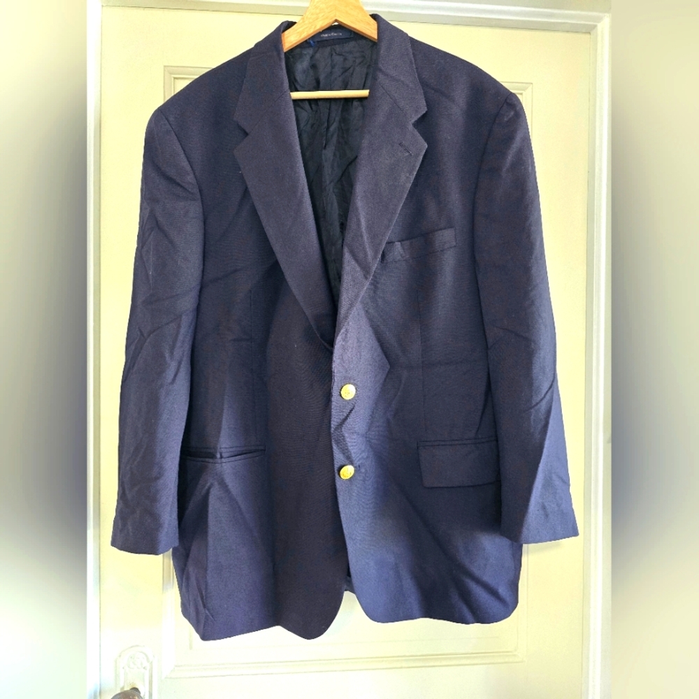 Chaps Ralph Lauren Classic Navy Blazer